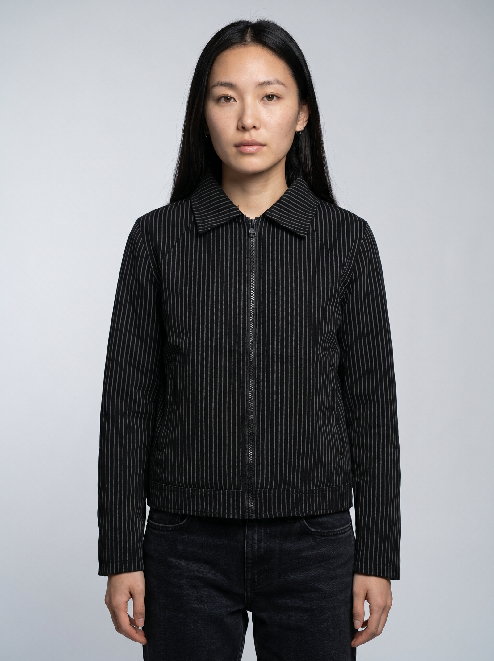 Midnight Gloss Black Leather Jacket  (Unisex)