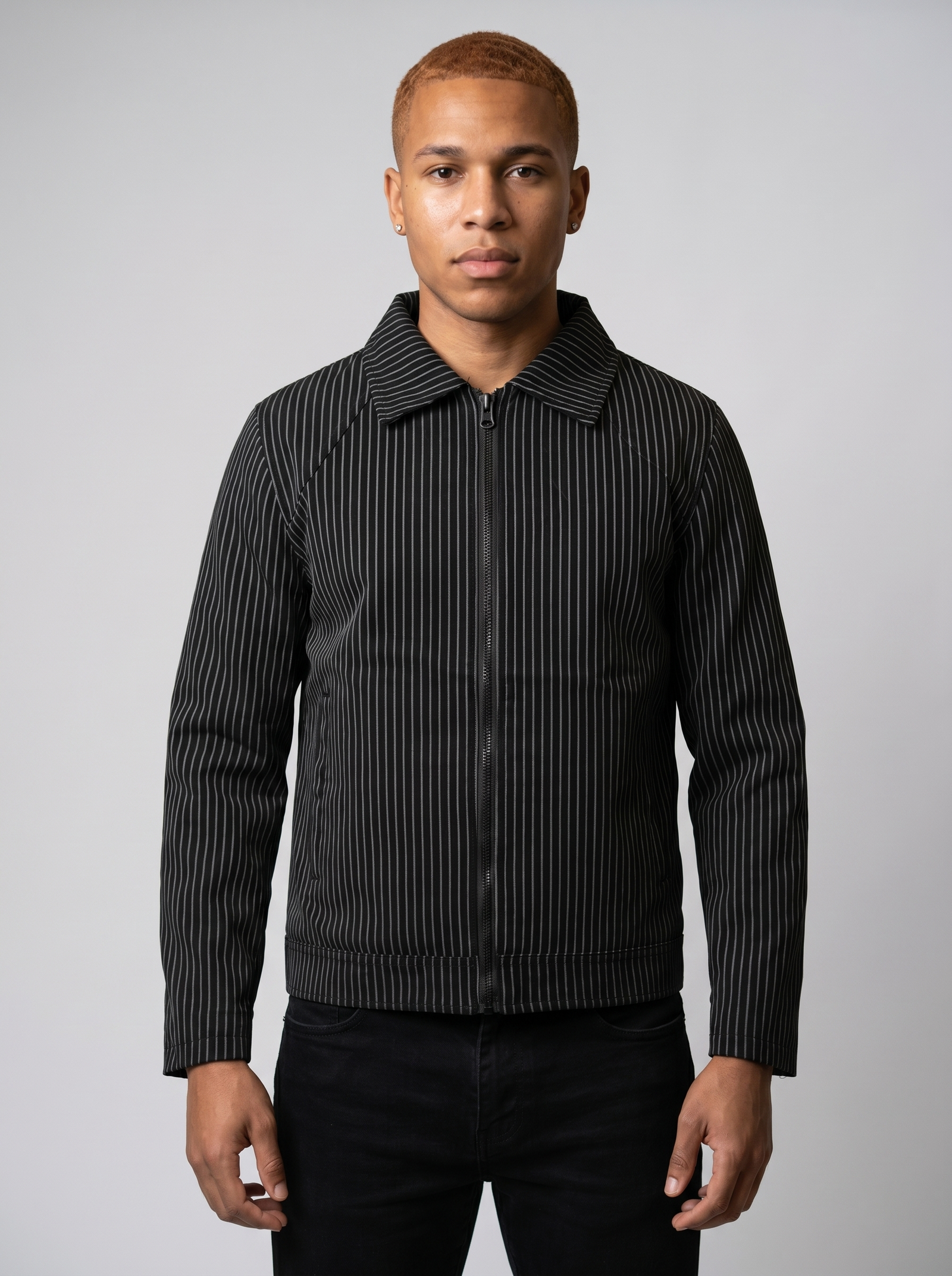 Midnight Gloss Black Leather Jacket (Unisex) - Image 2