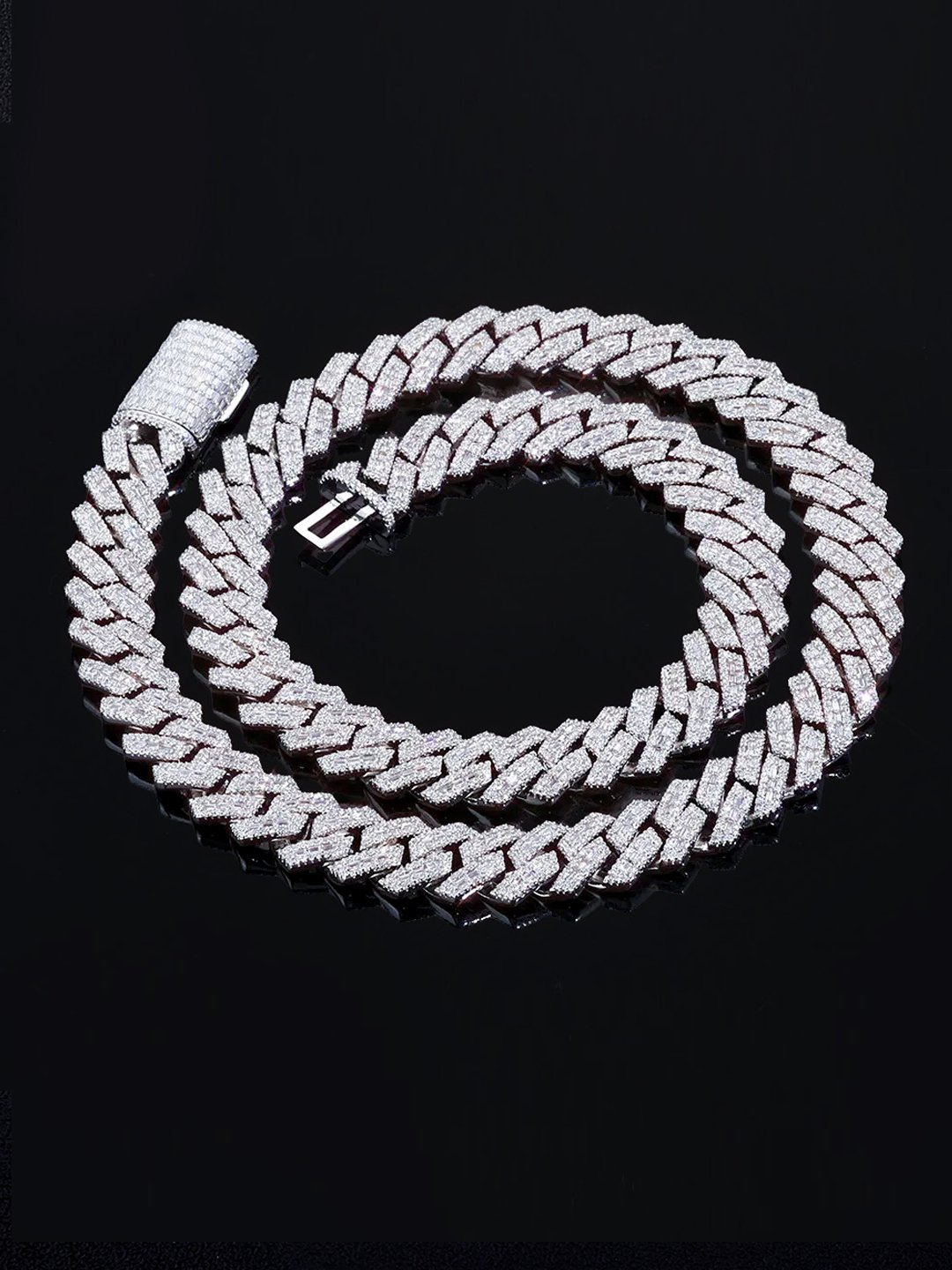 Santino 14MM Baguette Cuban Link Chain